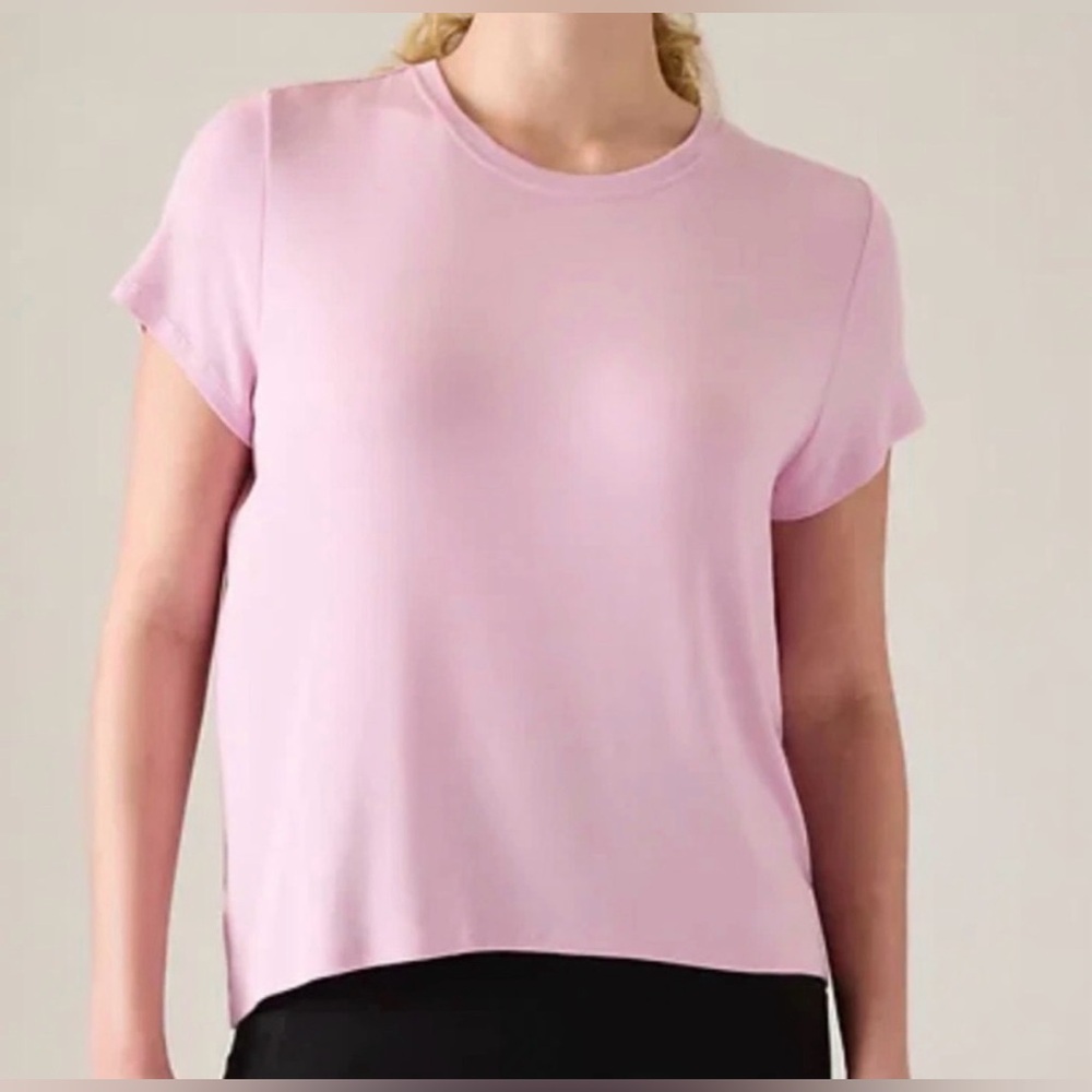 ATHLETA With Ease Women’s Rib Modal Tee NWT